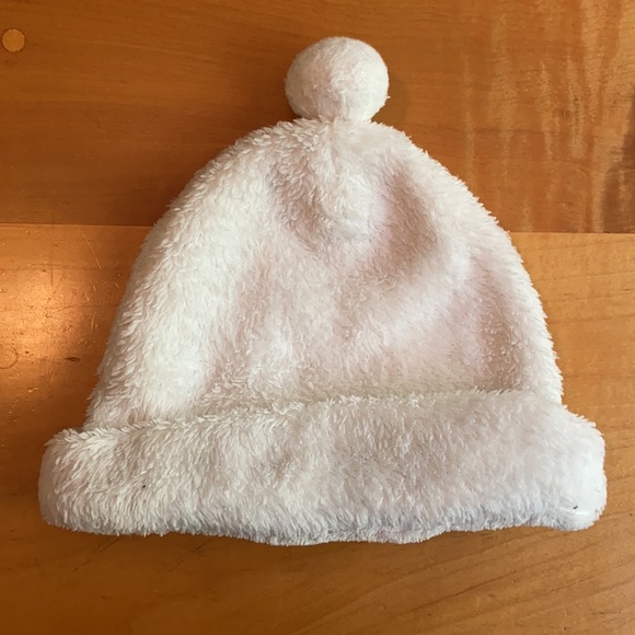 Fuzzy White Winter Outfit 3-6 Months - Picture 5 of 8